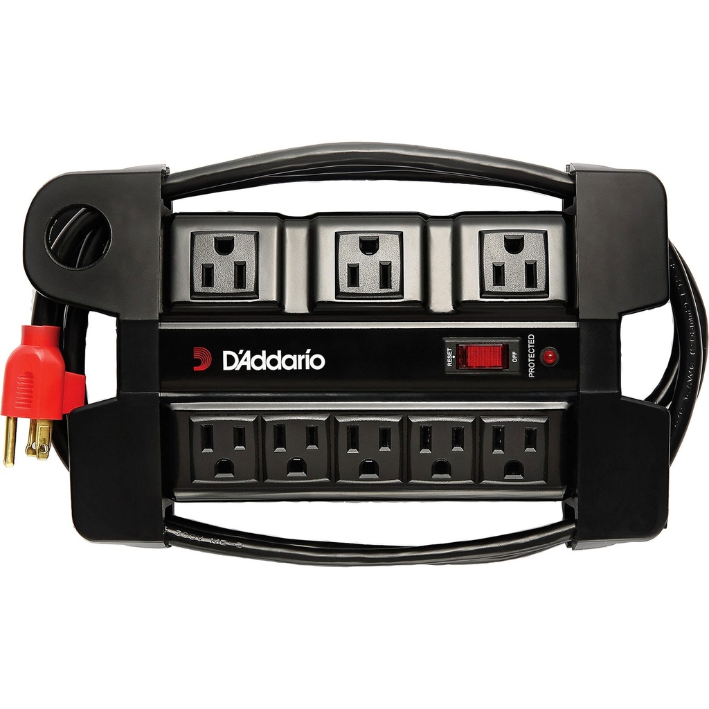 Planet Waves Pro Tour-Grade 8-Outlet Power Base with 6' Cable