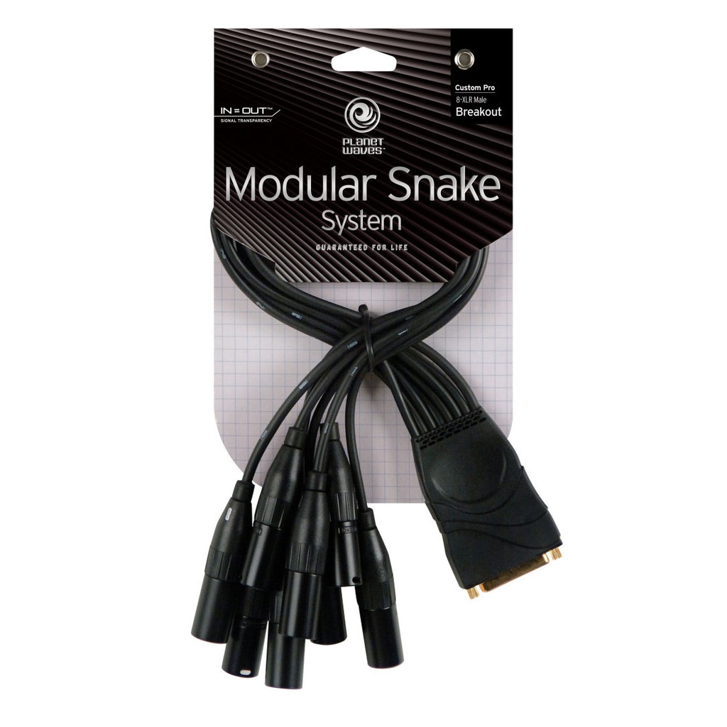 Planet Waves XLR Male Breakout Cable for Modular Snake