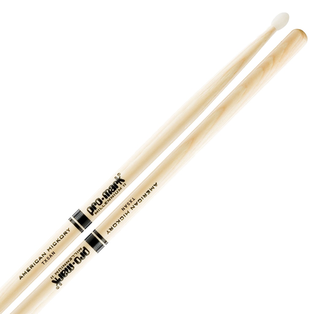 Promark 5A Hickory Nylon Tip