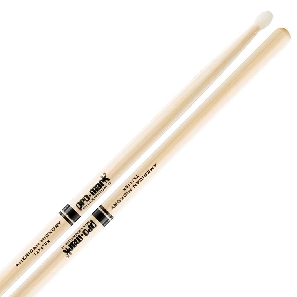 Promark 747B Hickory Nylon Tip Rock