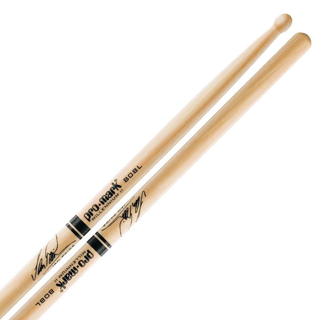 Promark 808 Hickory Wood Tip Ian Paice Drumsticks