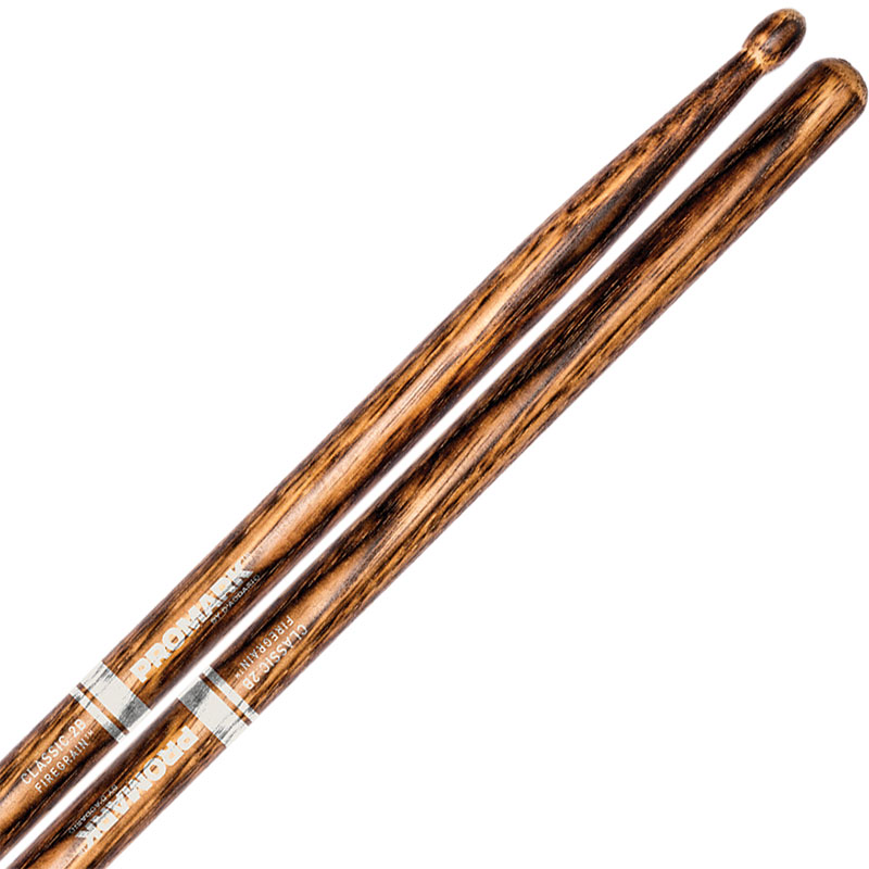 Promark Classic 2B FireGrain Hickory Drumsticks