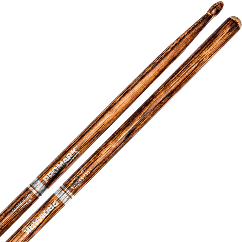 Promark Classic 7A FireGrain Hickory Drumsticks