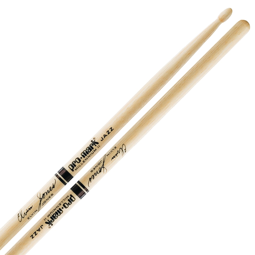 Promark Hickory Wood Tip Elvin Jones Jazz Drumsticks