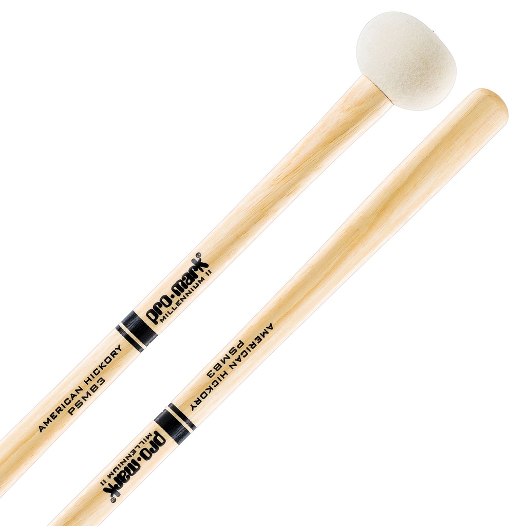Promark Medium Small 1.75" Felt Bass Drum Mallets