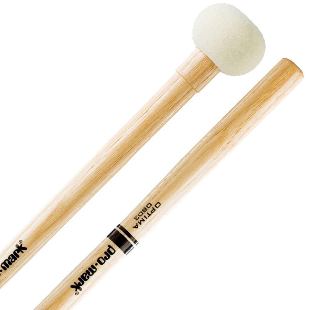 Promark Optima Bass Mallet 1.75" Head