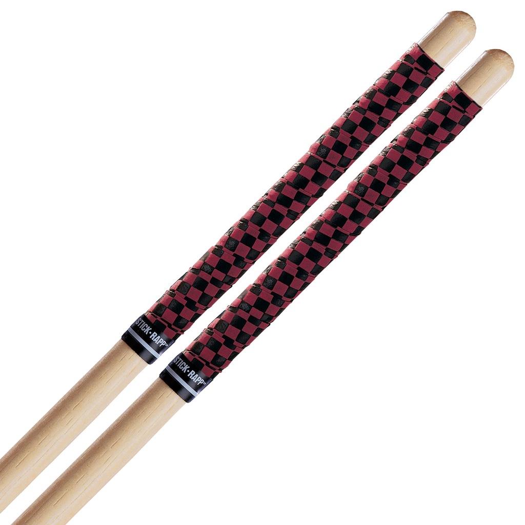 Promark Red/Black Checkerboard Stick Rapp Wrap