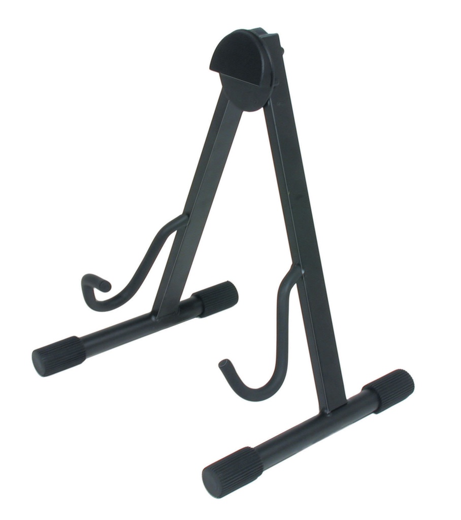 Quik-Lok Low A Frame ELECTRIC Guitar Stand - BLACK