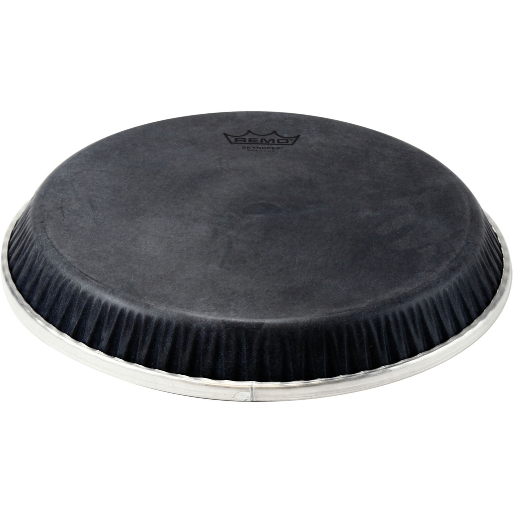 Remo 11.75" Low Collar Skyndeep Conga Head (D4)/Black Calfskin