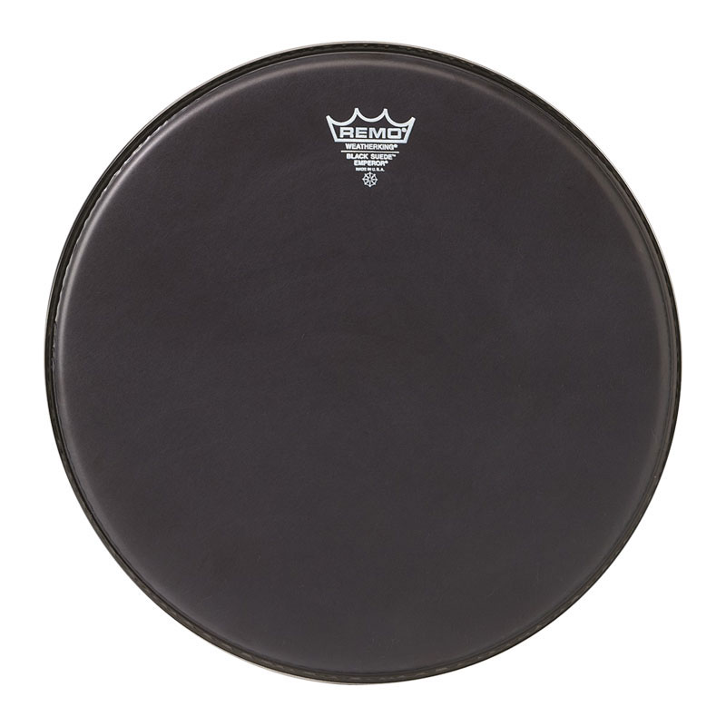 Remo 12" Emperor Black Suede Drum Head