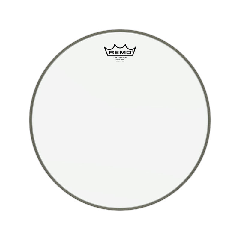 Remo 13" Ambassador Hazy Classic Fit Snare Side Drum Head