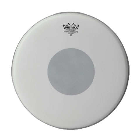 Remo 13" Controlled Sound X Coated Drum Head with Black Dot