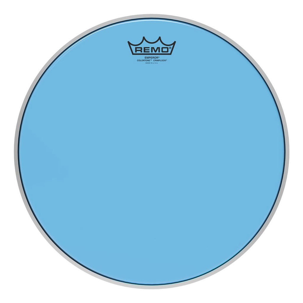 Remo 13" Emperor Colortone Blue Crimplock Marching Tenor Head