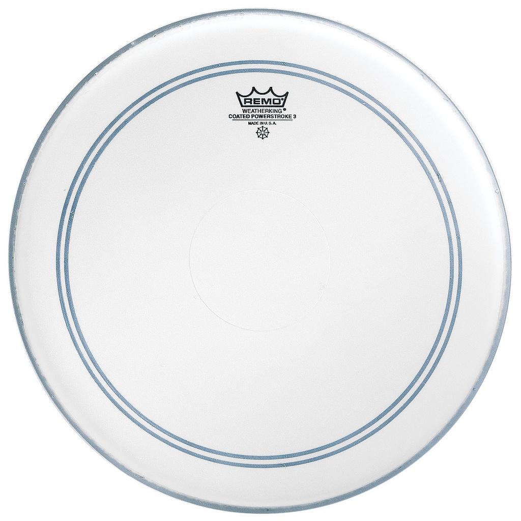 Remo 13" Powerstroke P3 Coated Drum Head with Clear Dot