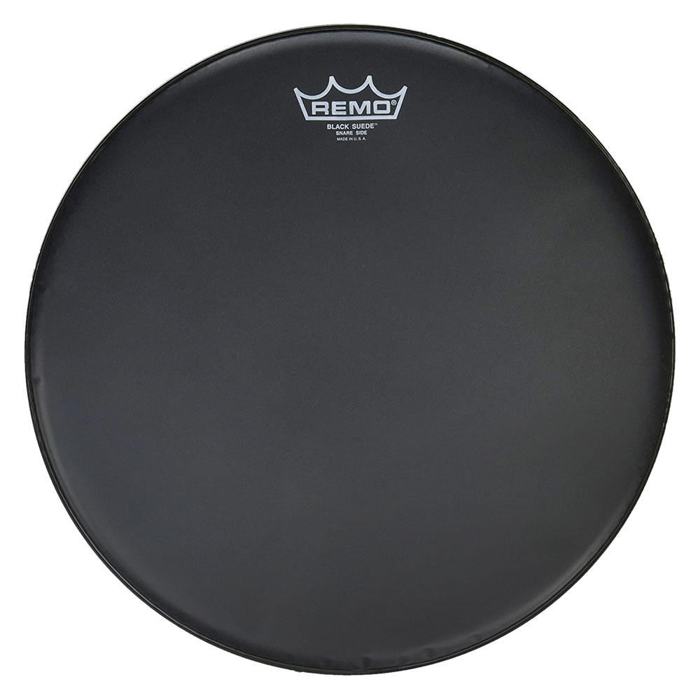 Remo 14" Ambassador Black Suede Snare Side (Bottom) Drum Head