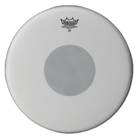 Remo 14" Controlled Sound X Coated Drum Head with Black Dot