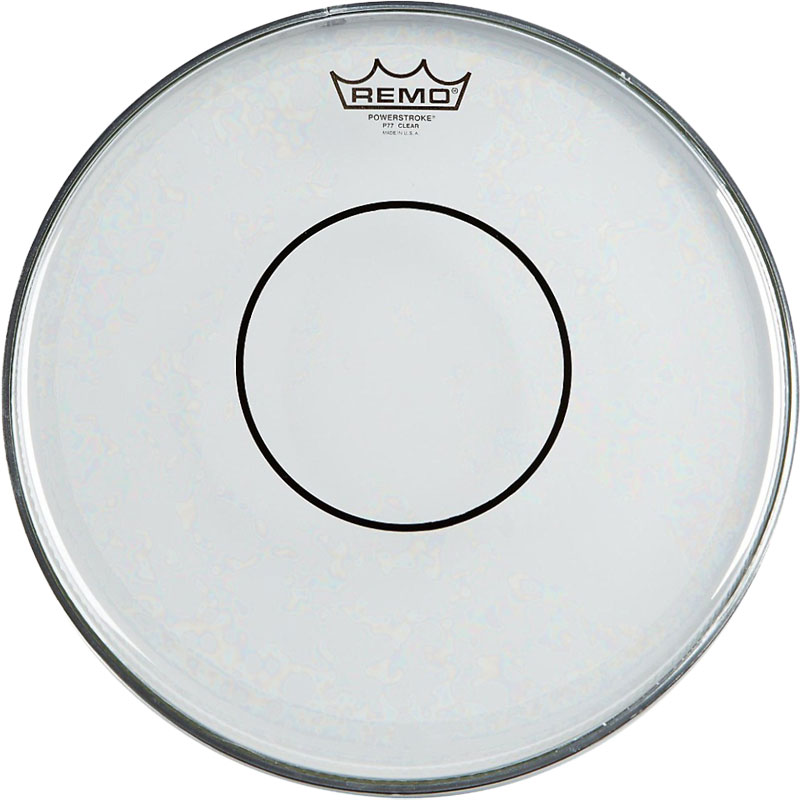 [P7-0314-C2-] Remo 14" Powerstroke 77 Clear Marching Snare Drum Batter Head