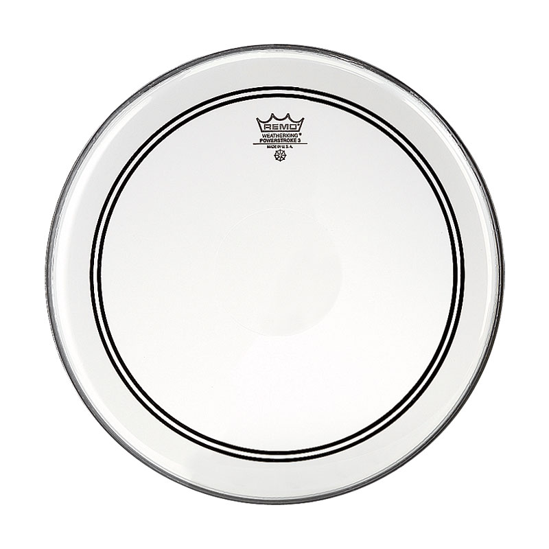 Remo 14" Powerstroke P3 Clear Drum Head with Clear Dot