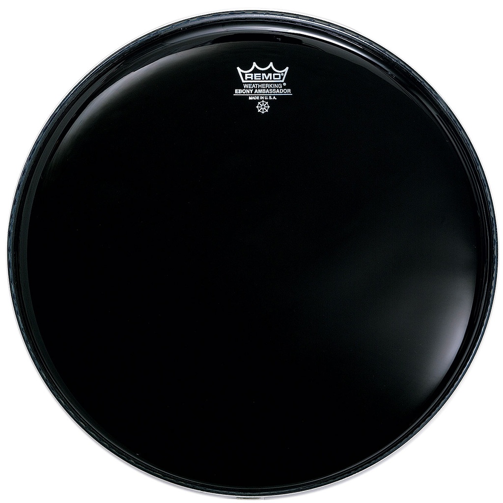 Remo 18" Ambassador Ebony Drum Head