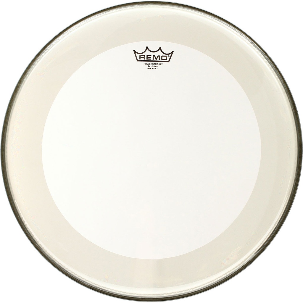 Remo 18" Powerstroke P4 Clear Bass Drum Head with Falam Patch