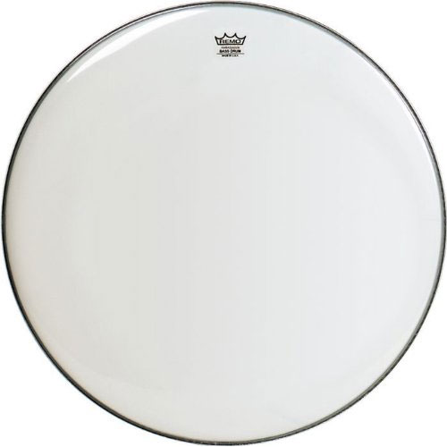 Remo 20" Ambassador Smooth White Bass Drum Head
