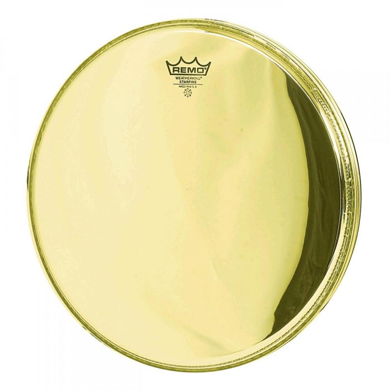 Remo 20" Ambassador Starfire Gold Bass Drum Head