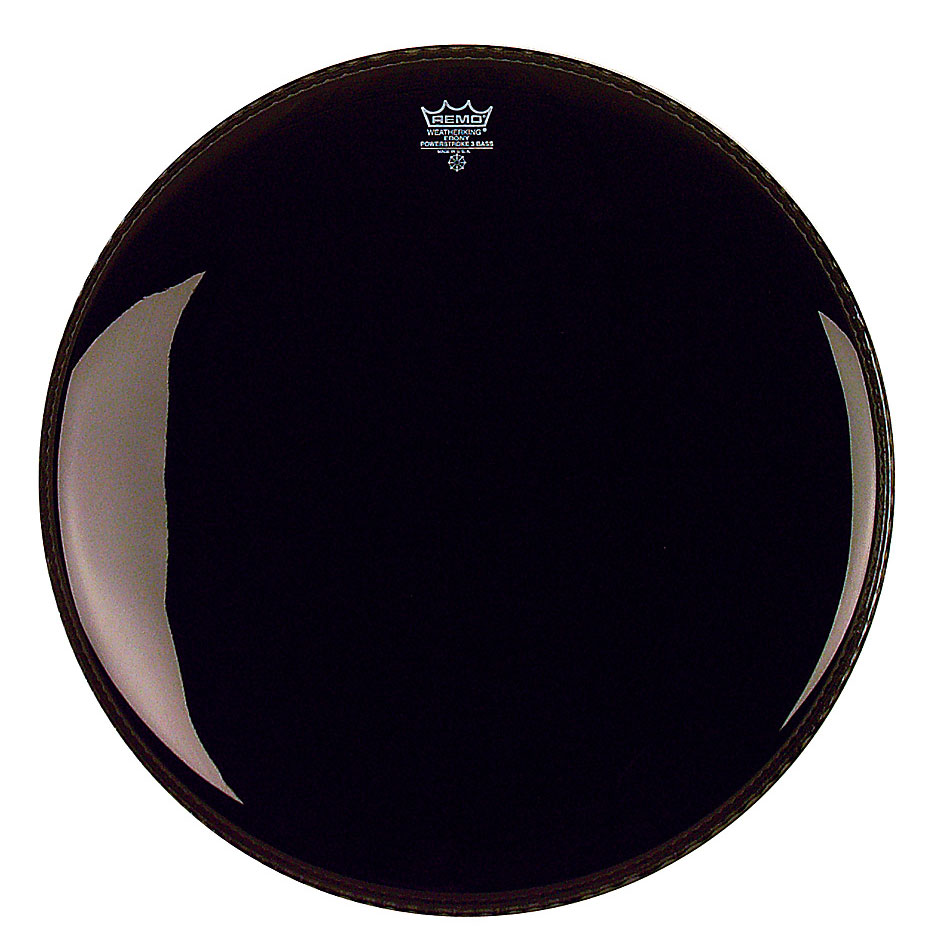 Remo 20" Powerstroke P3 Ebony Bass Drum Head