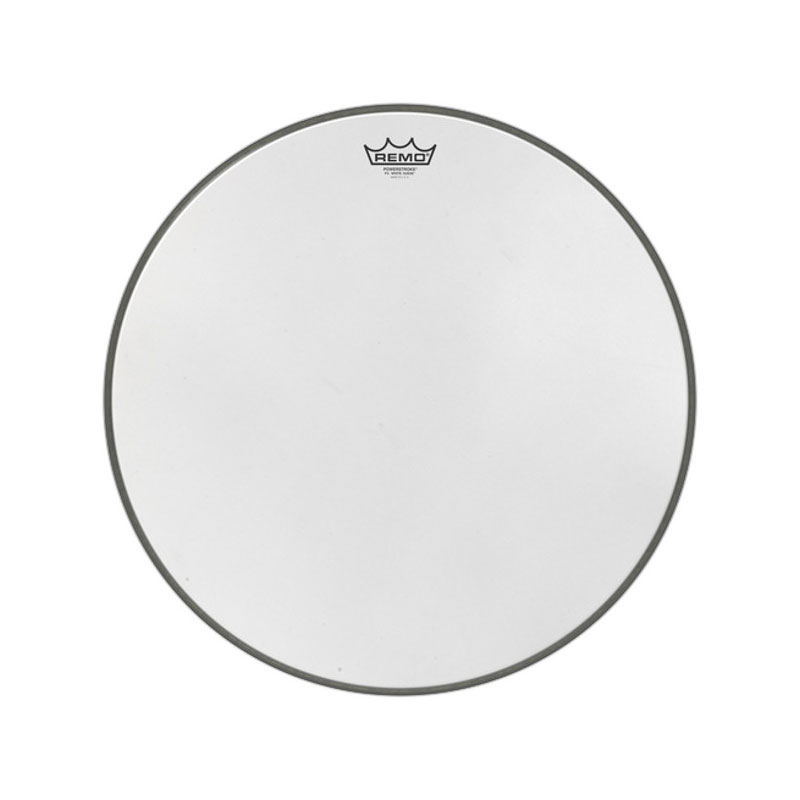 Remo 22" Powerstroke 3 White Suede Bass Drum Head