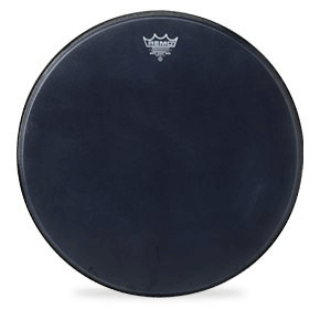 Remo 22" Powerstroke P3 Black Suede Bass Drum Head