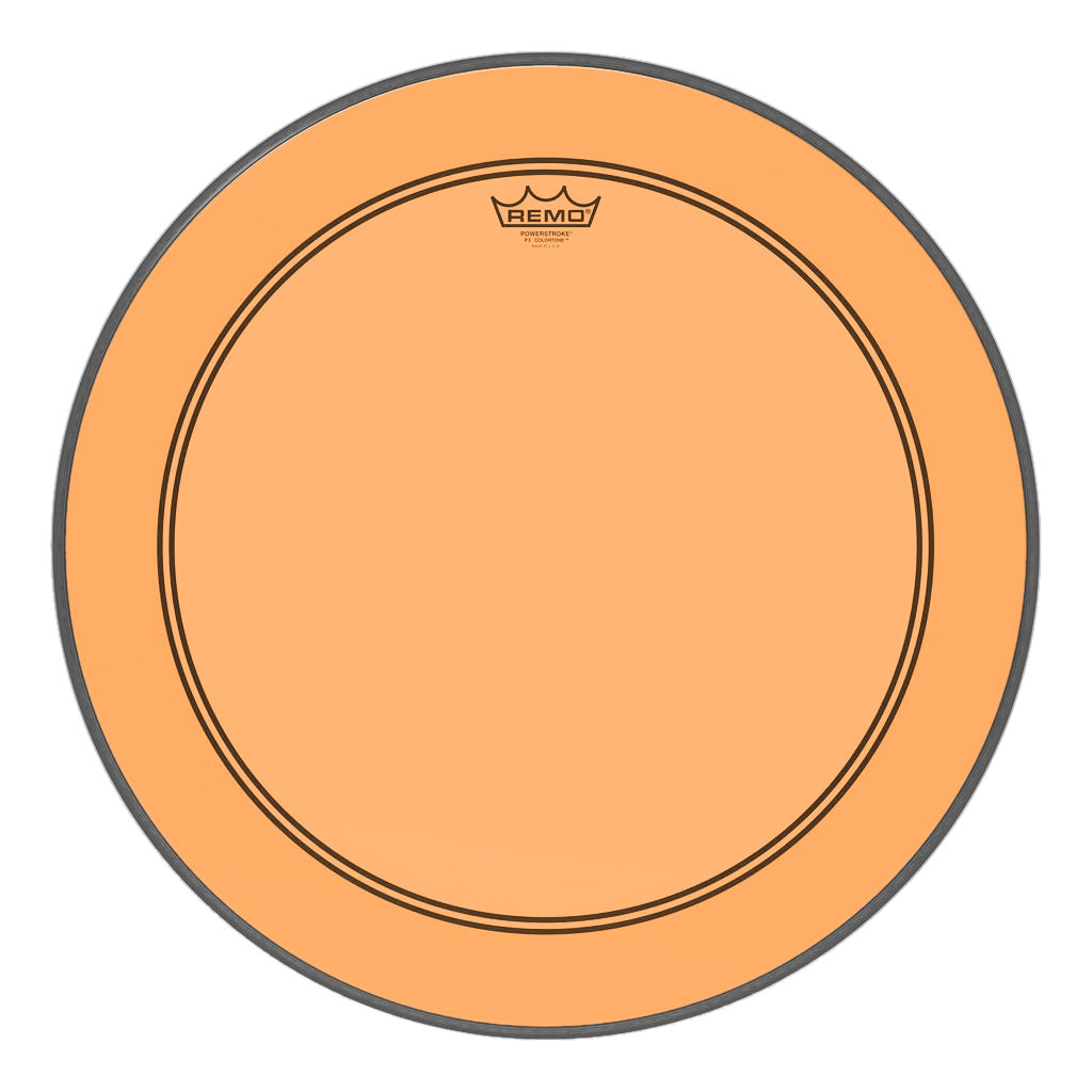 Remo 22" Powerstroke P3 Colortone Orange Bass Head