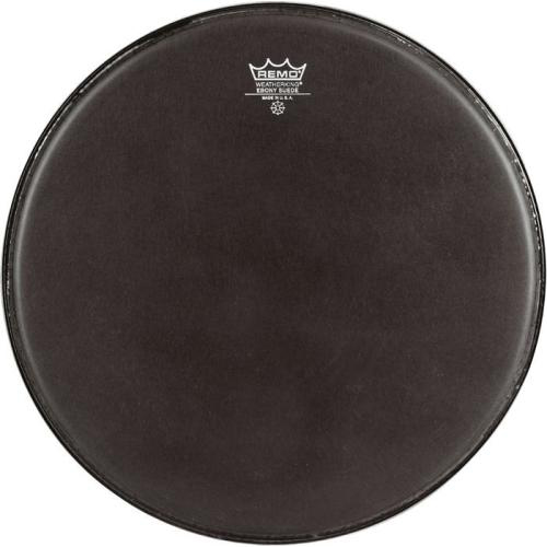 Remo 24" Powermax Black Suede Crimplock Marching Bass Drum Head
