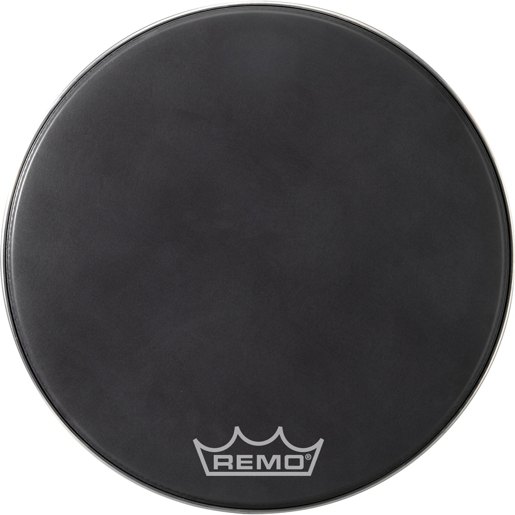 Remo 24" Powerstroke P3 Black Suede Bass Drum Head