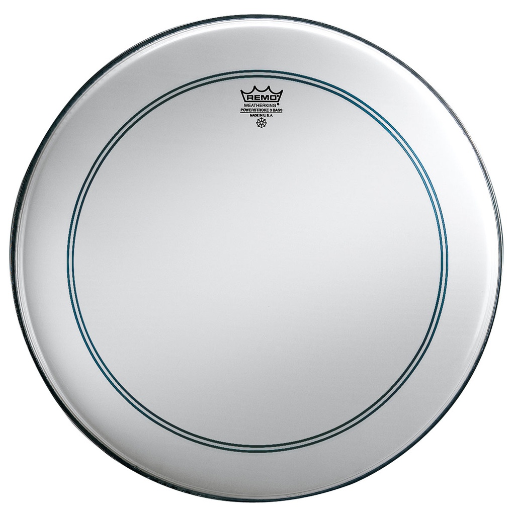 Remo 26" Powerstroke P3 Coated Bass Drum Head with Falam Patch
