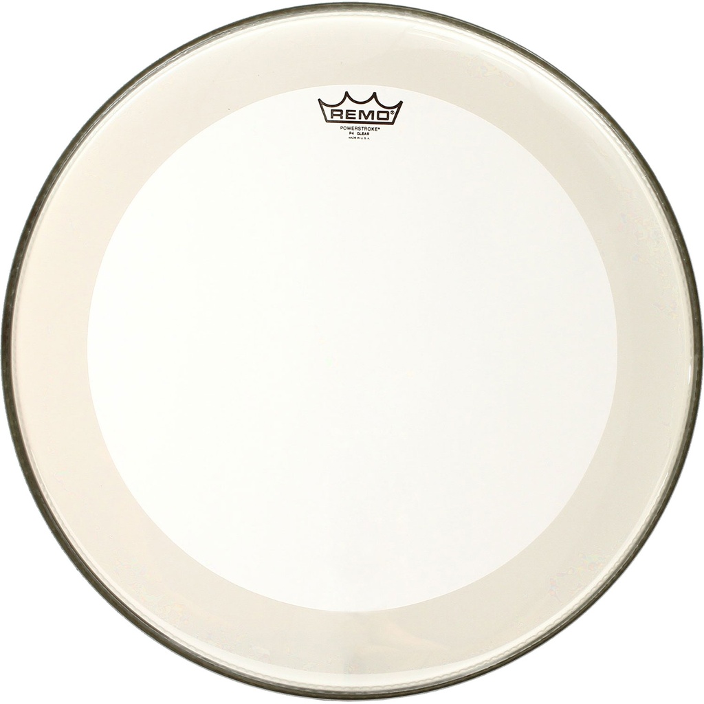 Remo 26" Powerstroke P4 Clear Bass Drum Head with Falam Patch