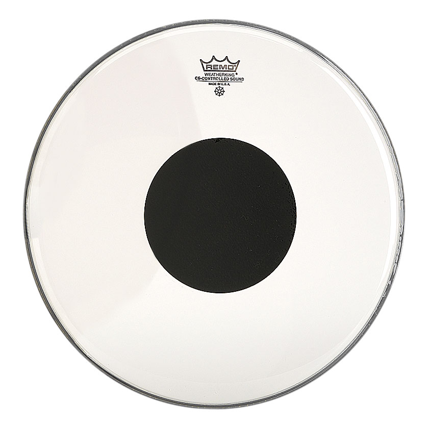 Remo 8" Controlled Sound Clear Drum Head with Black Dot