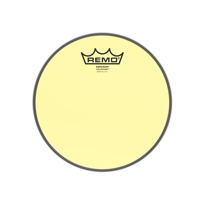Remo 8" Emperor Colortone Yellow Drum Head