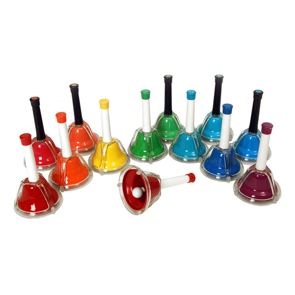 Rhythm Band 13 Note Chromatic Handbell/Deskbell