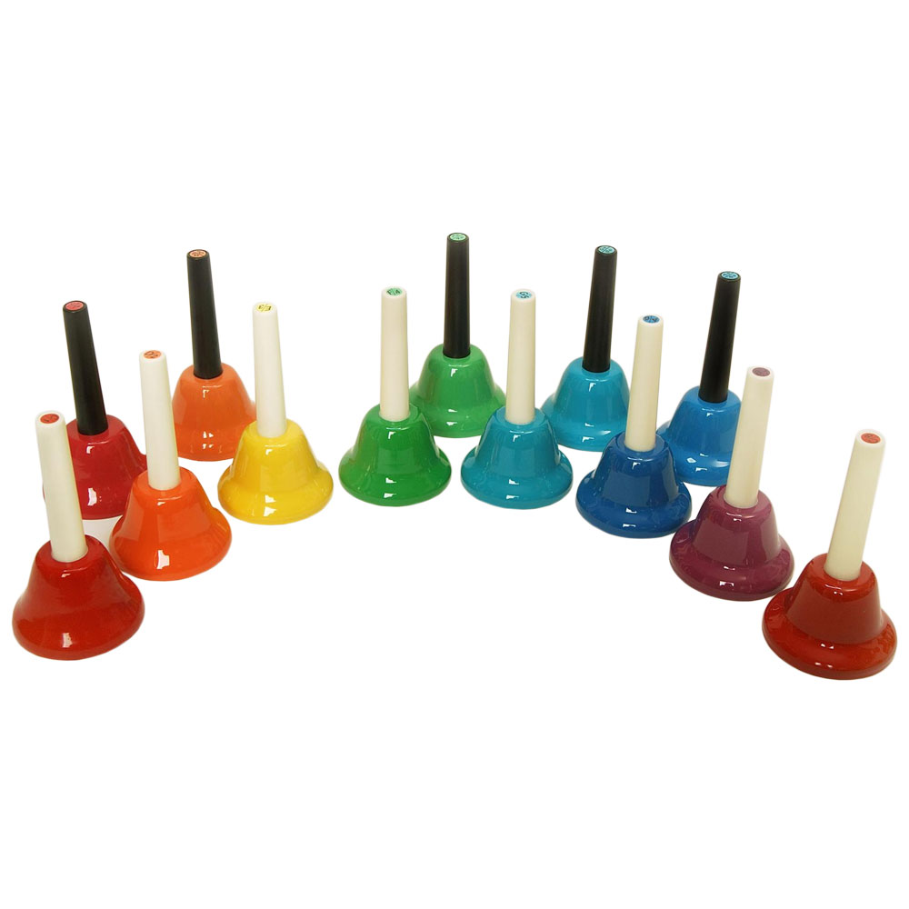 Rhythm Band 13 Note Handbell Set
