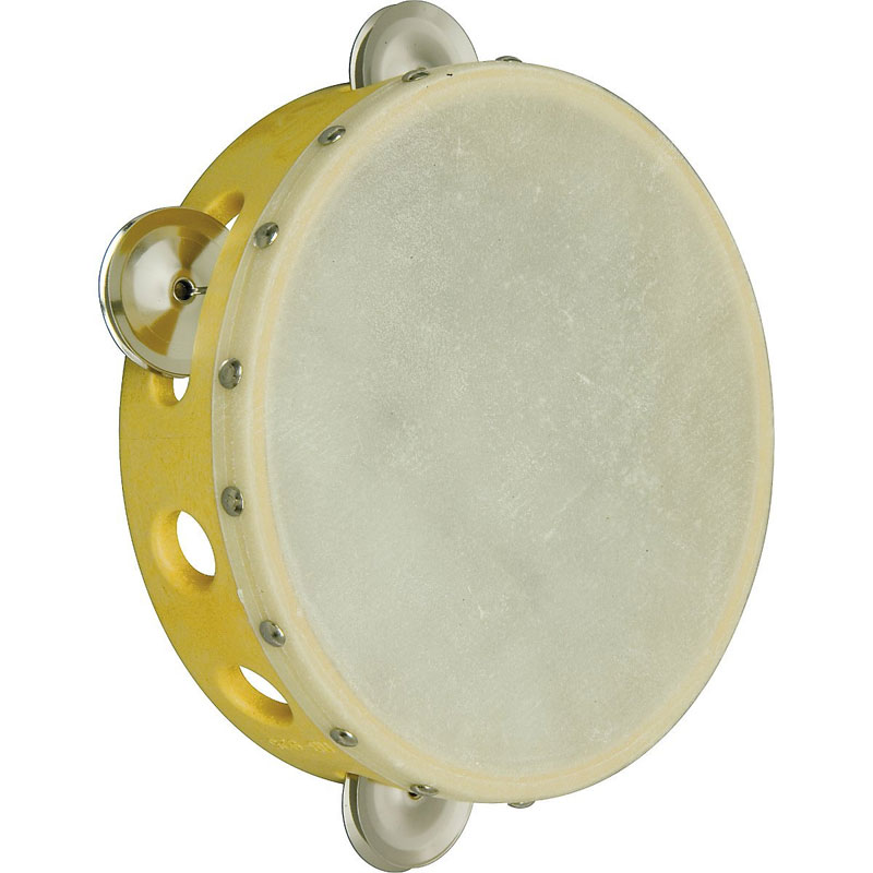 Rhythm Band 6" Tambourine with Polystyrene Rim