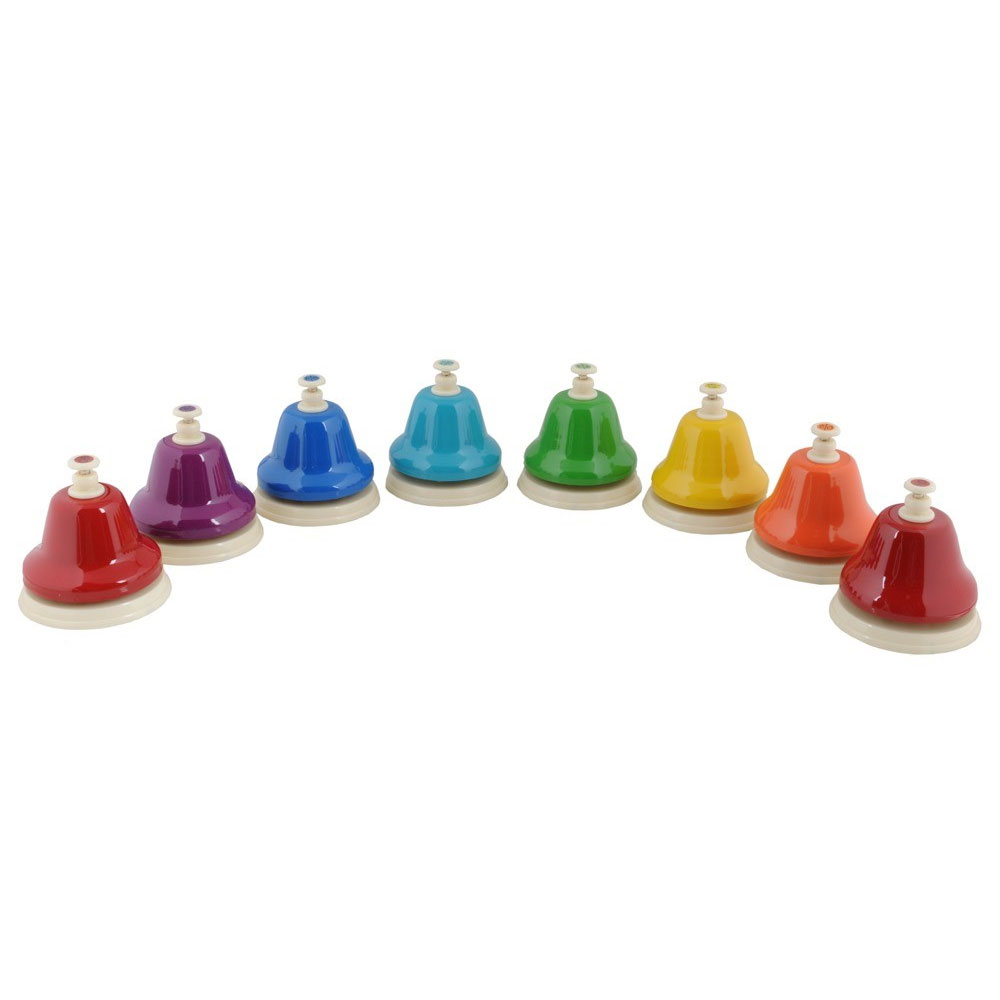 Rhythm Band Eight Note Deskbell Set