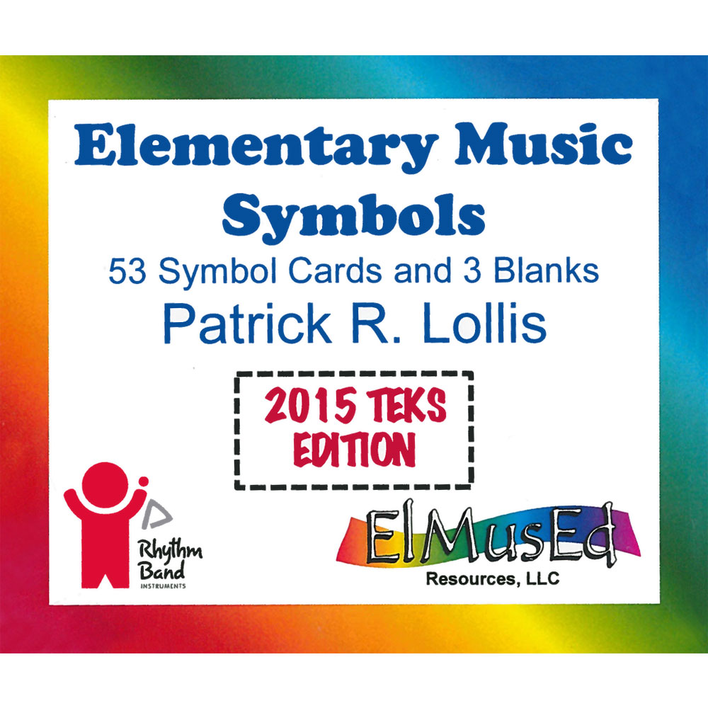 Rhythm Band Elementary Music Symbol Cards