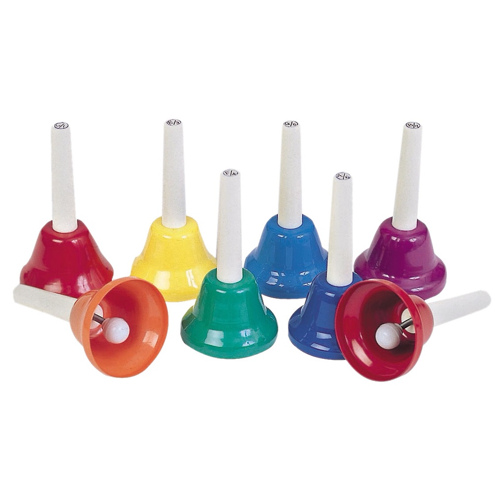 Rhythm Band Kidsplay Eight Note Handbell Set