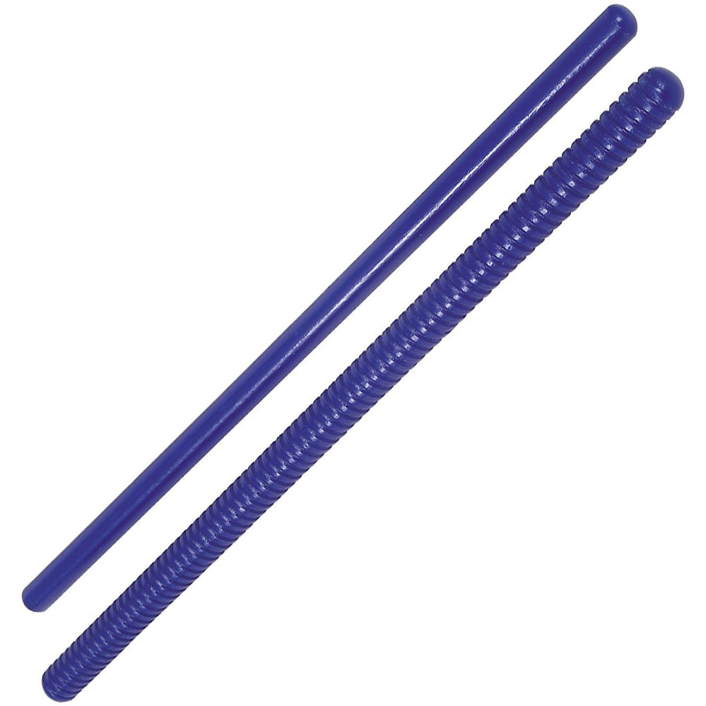 Rhythm Band Plain and Fluted Rhythm Sticks Pair