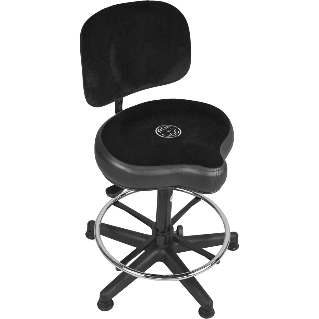 Roc-n-Soc Lunar Drum Throne with Foot Ring/Original Seat/Back Rest