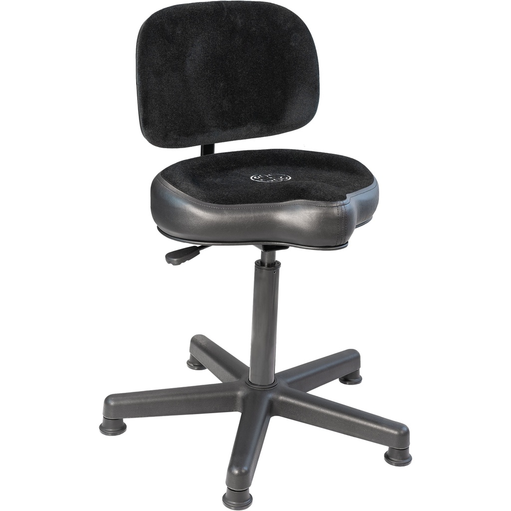Roc-n-Soc Lunar Drum Throne with Original Seat & Back Rest in Black