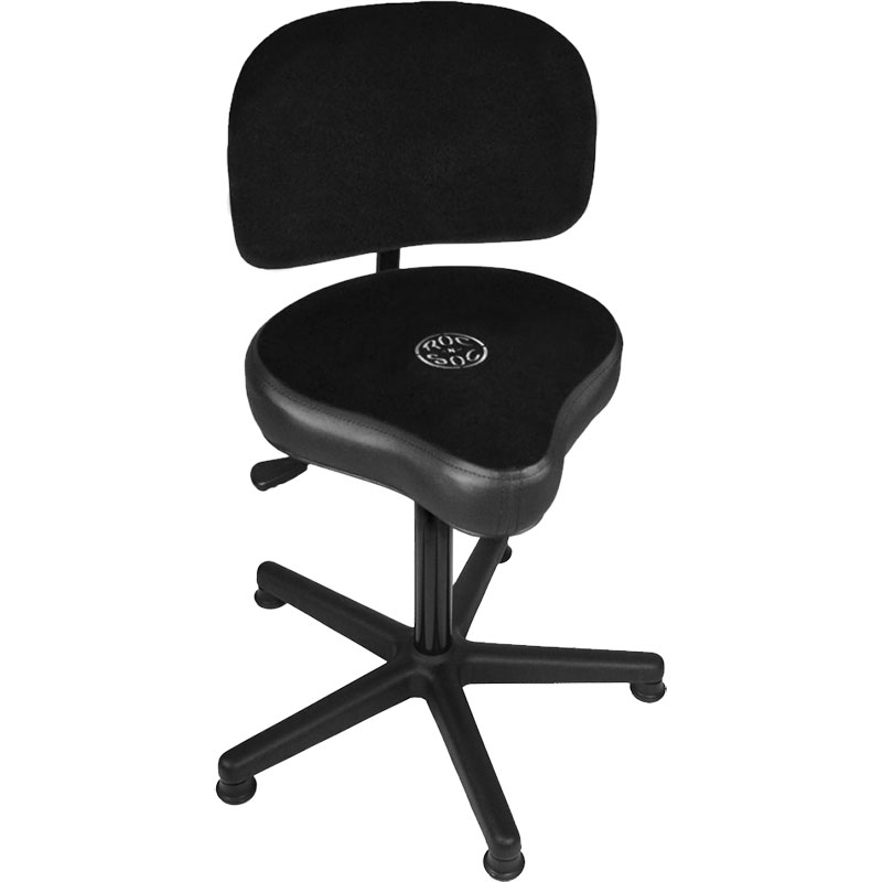 Roc-n-Soc Lunar Extended Gas Lift Throne/Hugger/Back Rest in Black