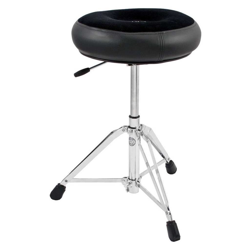 Roc-n-Soc Nitro Drum Throne with Round Seat in Black