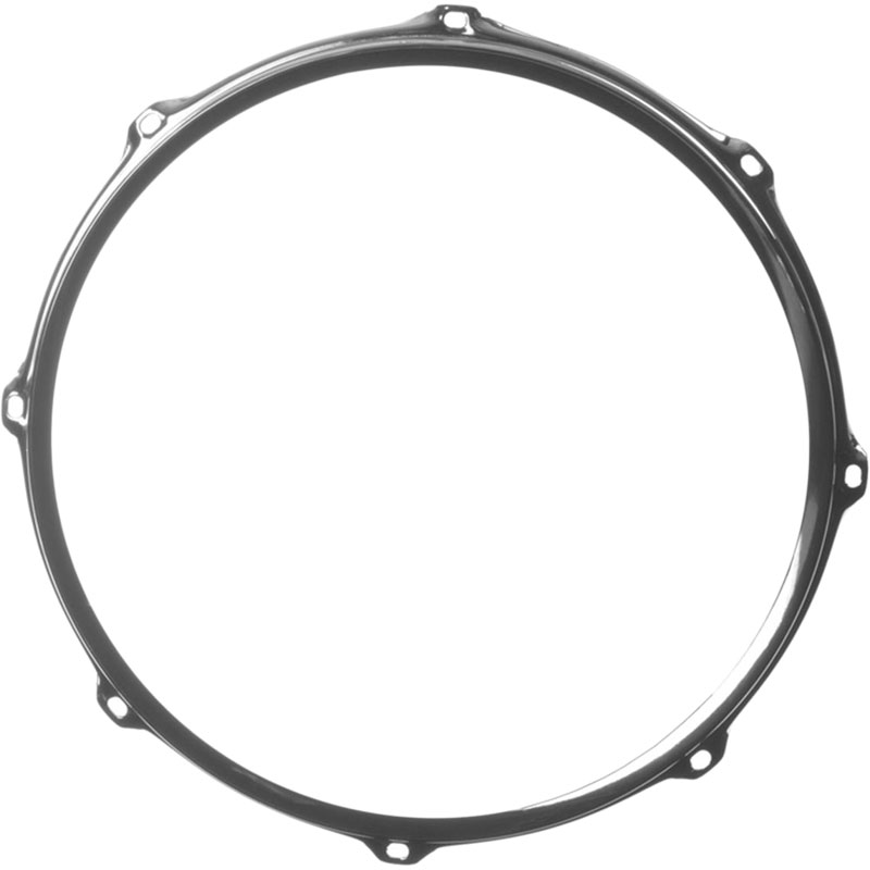 S-Hoop 14" 8-Hole Snare Side (Bottom) Snare Drum Hoop in Chrome
