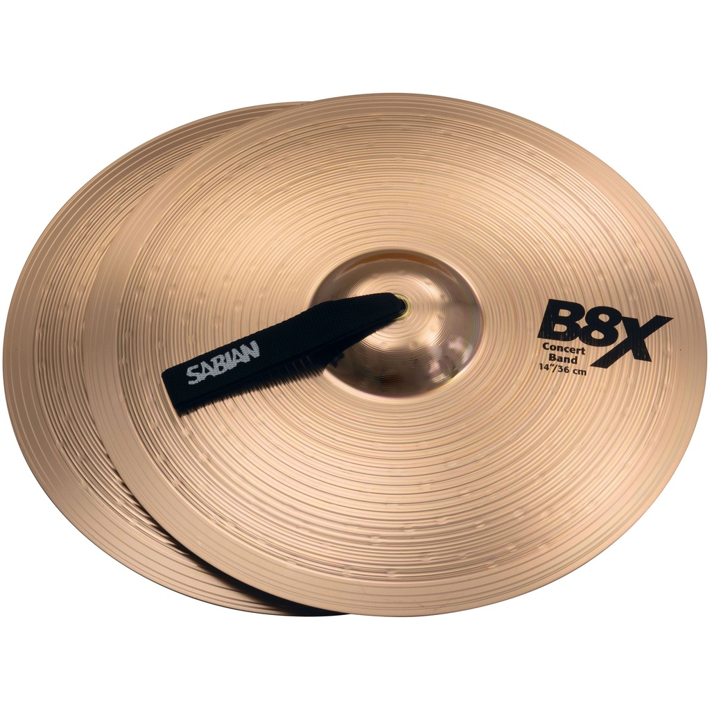 Sabian 14" B8X Concert Band Crash Cymbal Pair