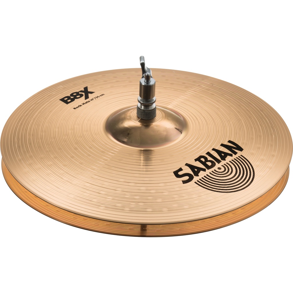 Sabian 14" B8X Rock Hi Hat Cymbals